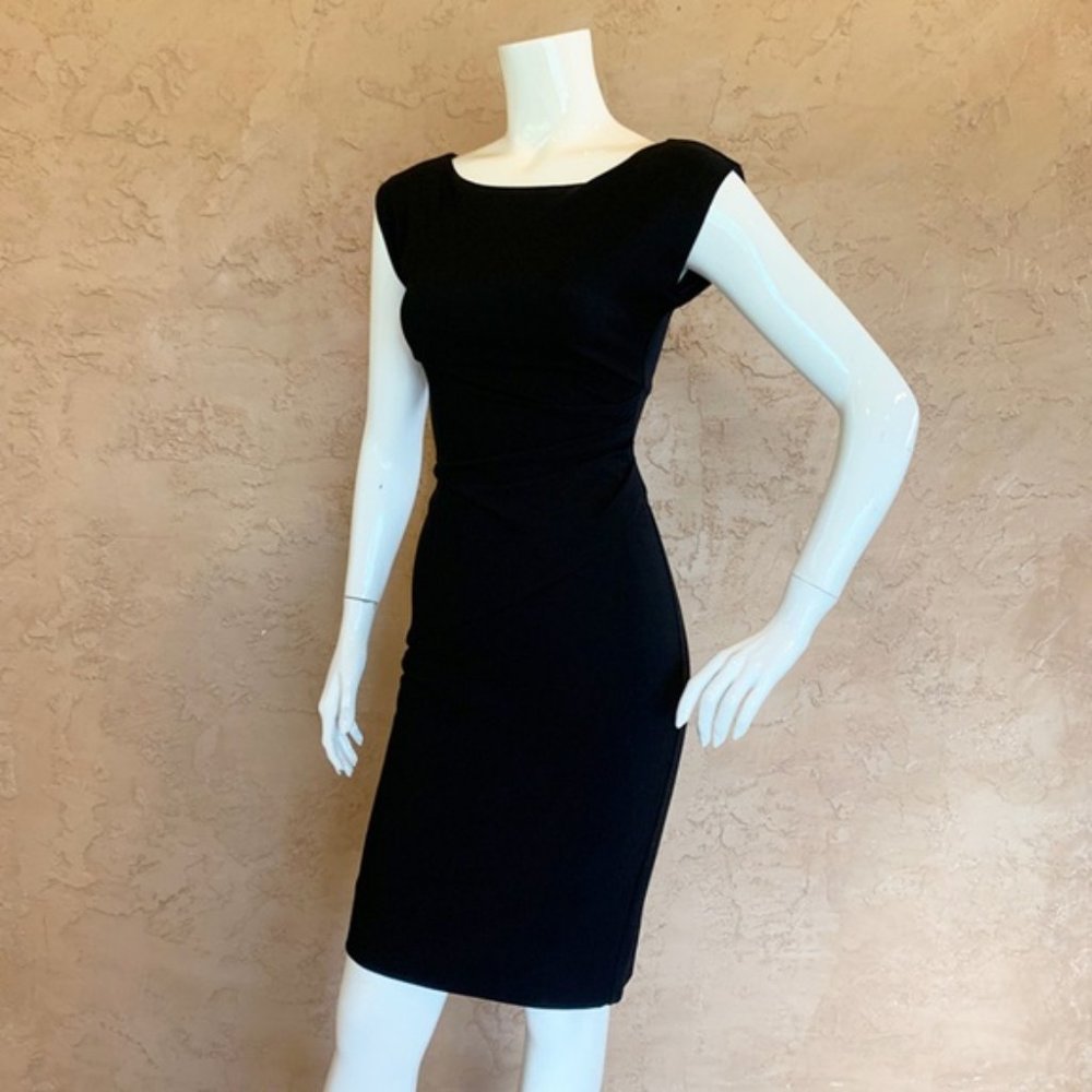 Diane Von Furstenberg Jori Black Sheath Dress 2 View 5